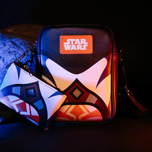 Bag and Wallet Combo, Star Wars Ahsoka Tano Character Close Up