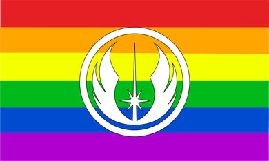Pride Jedi Order Flag