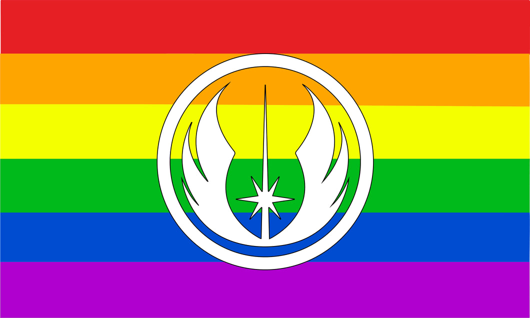 Pride Jedi Order Flag